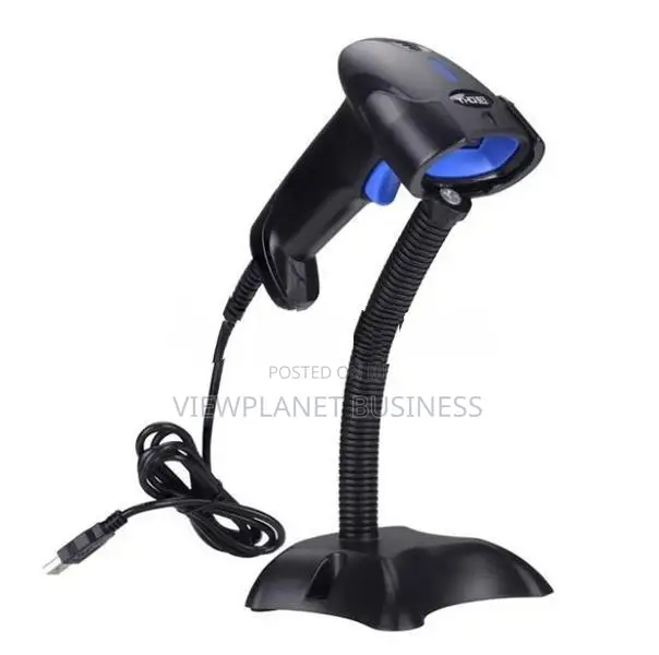 1D Handheld Wired Barcode Scanner with Stand YHD-1100L