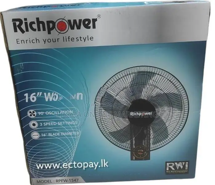 Richpower fan with Remote