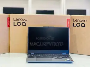 Lenovo Loq - Ryzen 5 -16GB RAM +RTX 4050 6GB VGA /512GB SSD- LAPTOP
