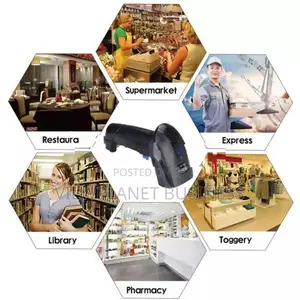 1D Wireless Barcode Scanner Portable Hanheld Reader Yhd-1100LW