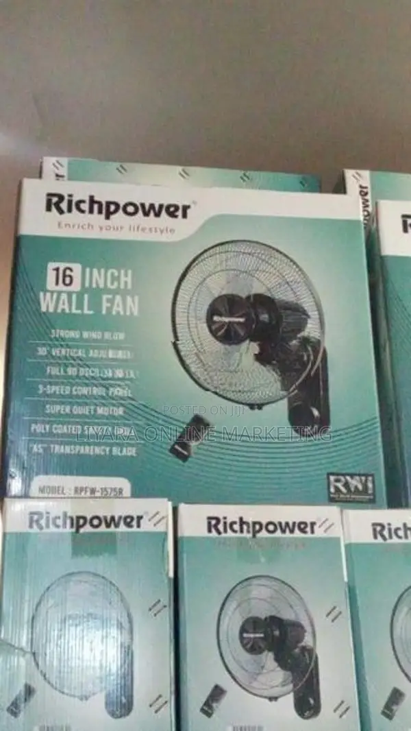 Richpower fan with Remote