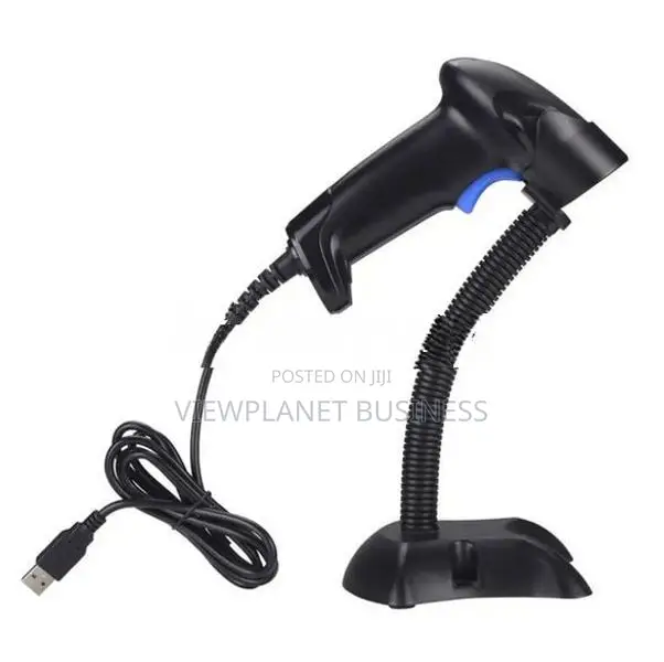 1D Handheld Wired Barcode Scanner with Stand YHD-1100L