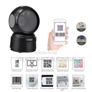 2D QR Scanner Omnidirectional Automatic Bar Code Reader