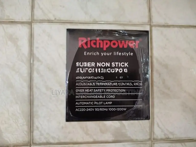 Rich power Dry Iron