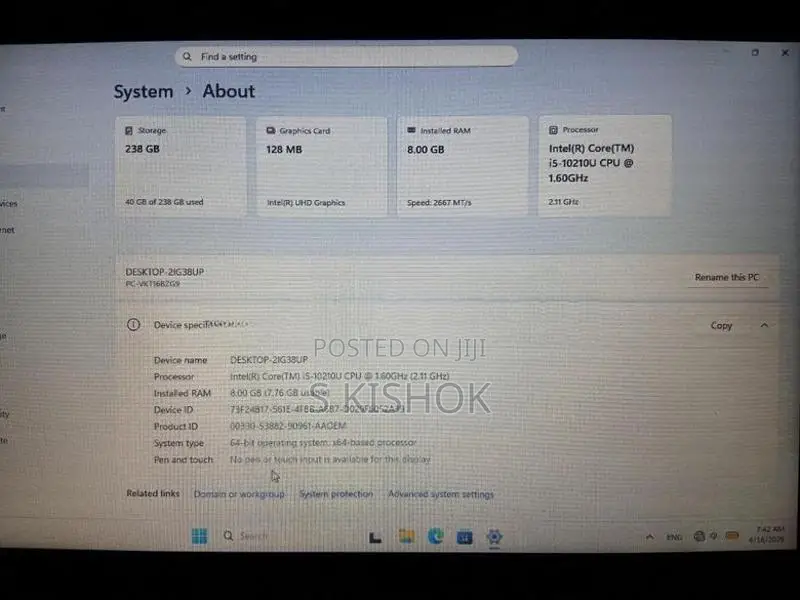 i5 10th Gen Laptops