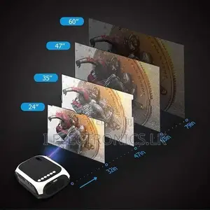 T500 LCD 1080P Mini Projector Home Theater Movie