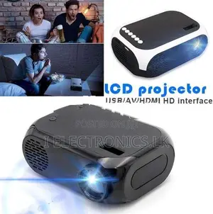 T500 LCD 1080P Mini Projector Home Theater Movie
