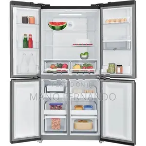 Westinghouse WQE4960BA 492L French Door Fridge (Matte Charcoal Black)