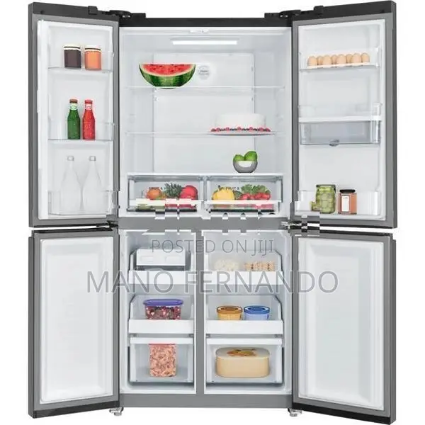 Westinghouse WQE4960BA 492L French Door Fridge (Matte Charcoal Black)