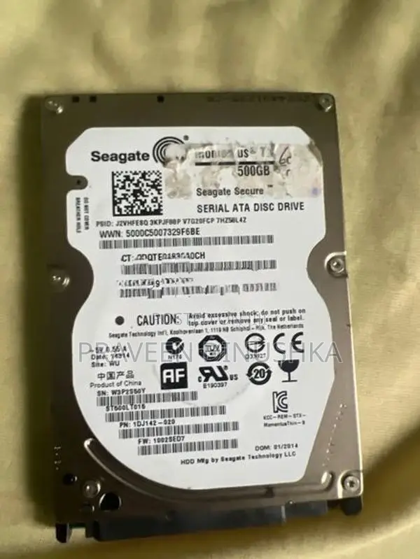 500GB Hard Disk Laptop