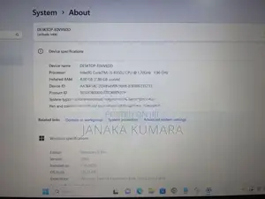Dell Latitude 5490 | Core i5 8th GEN 8GB RAM 256GB M.2 SSD