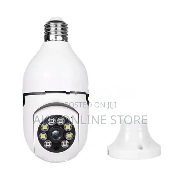 Bulb security camera mini