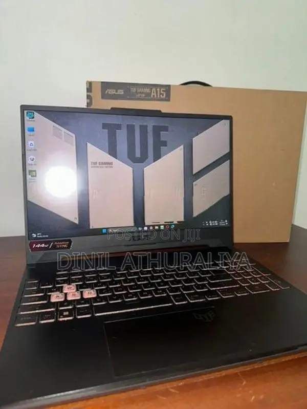 Asus TUF A15 AMD Ryzen 7 6800H NVIDIA RTX 3050 Ti 512GB NVME
