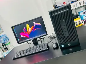 HP I3 6th Gen 8GB 500GB 19” Wide Led Monitor Full set Computer