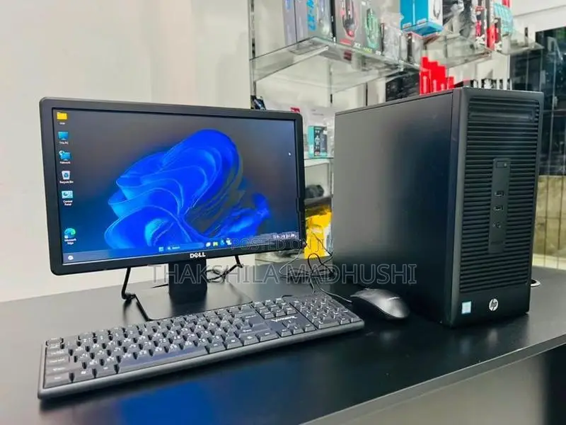 HP I3 6th Gen 8GB 500GB 19” Wide Led Monitor Full set Computer