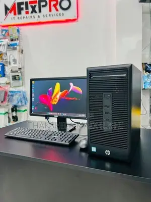 HP I3 6th Gen 8GB 500GB 19” Wide Led Monitor Full set Computer