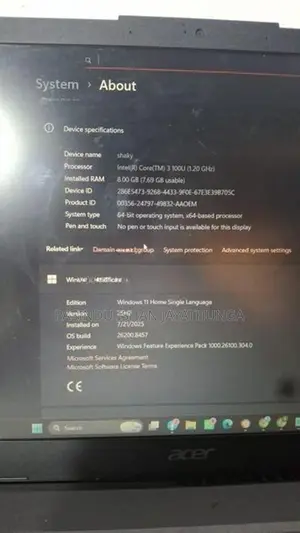 Acer Aspire i3 15th Gen Laptop