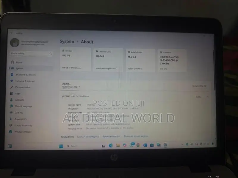 i5 6th Gen Hp Laptop