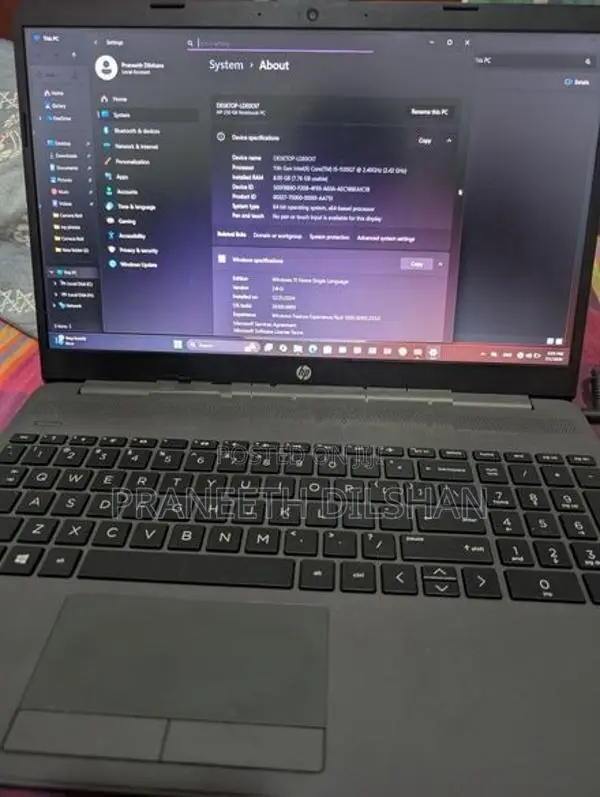 HP 250G8 i5 11th Gen Laptop
