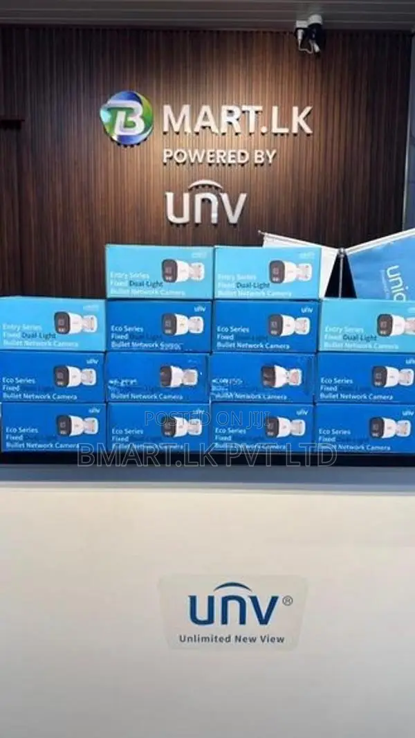 Unv Eco Series Fixed Dual Light Bullet Network Camera