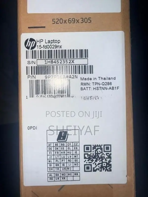 HP Laptop 15-fd0029nx