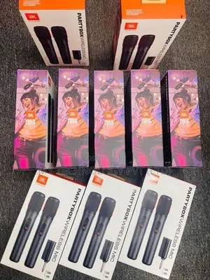 JBL PARTYBOX WIRELESS DUALMIC RECHARGEABLE