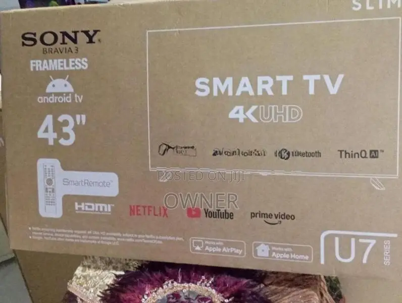 Sony Bravia 43" 4K Android UHD TV