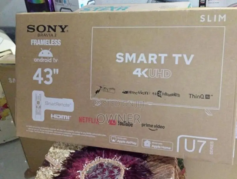 Sony Bravia 43" 4K Android UHD TV