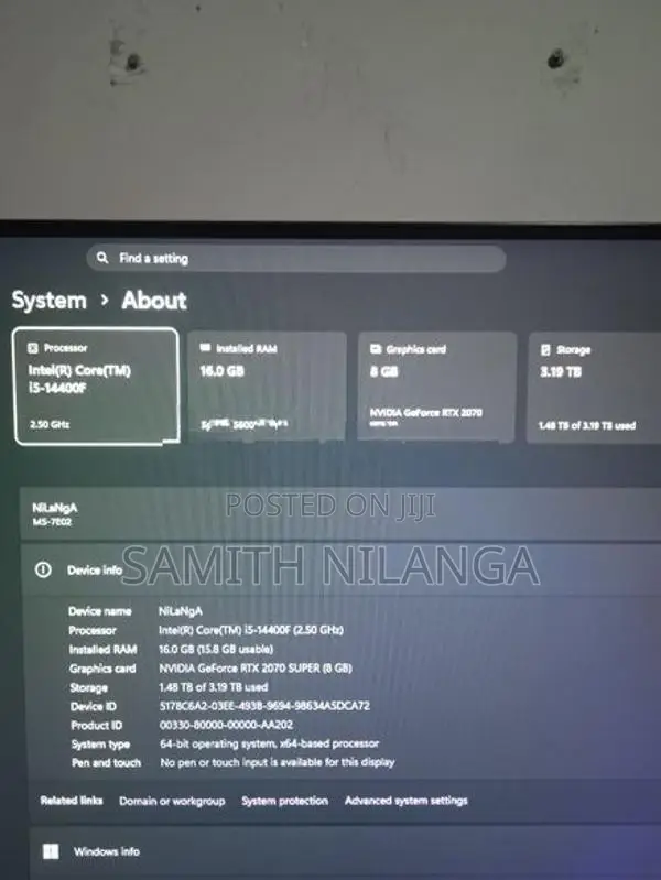 Core i5 14th 2070RTX Full Set