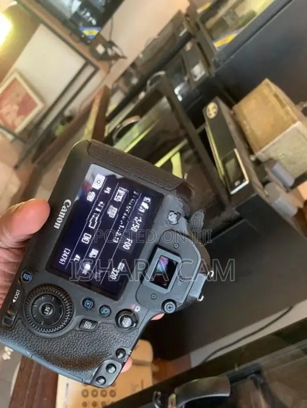 canon 6D DSLR body with lens
