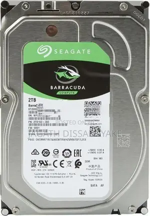 Seagate Barracuda 2TB Hard Drive