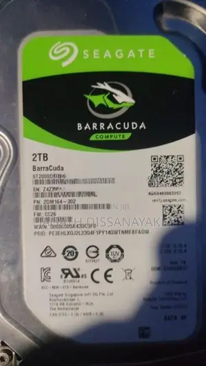 Seagate Barracuda 2TB Hard Drive