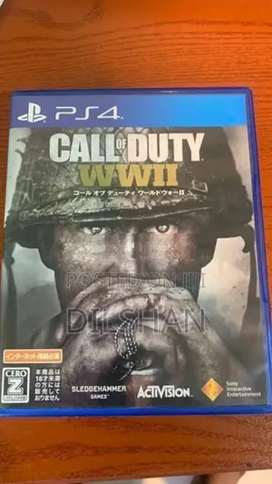 COD WWII WW2 Call of Duty PS4