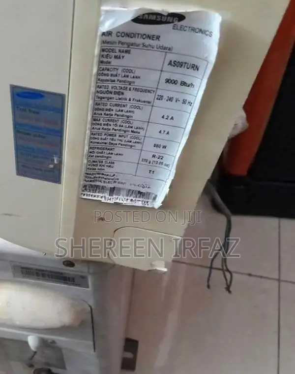 Samsung Airconditioner Model Number ASO9TURN