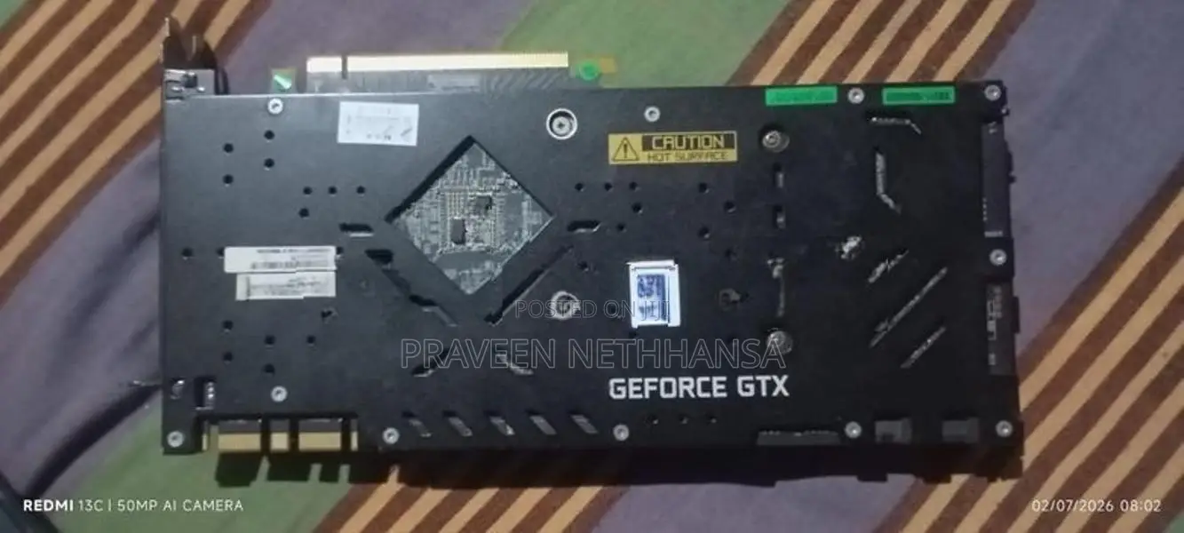 Used galax gtx 1080 8 gb