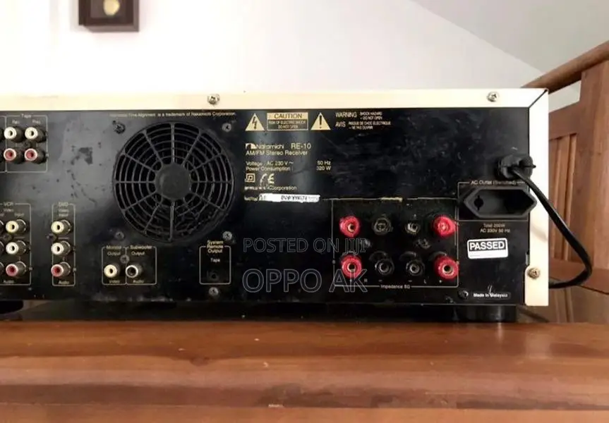 NAKAMICHI RE-10 STEREO RECEIVER AMPLIFIER