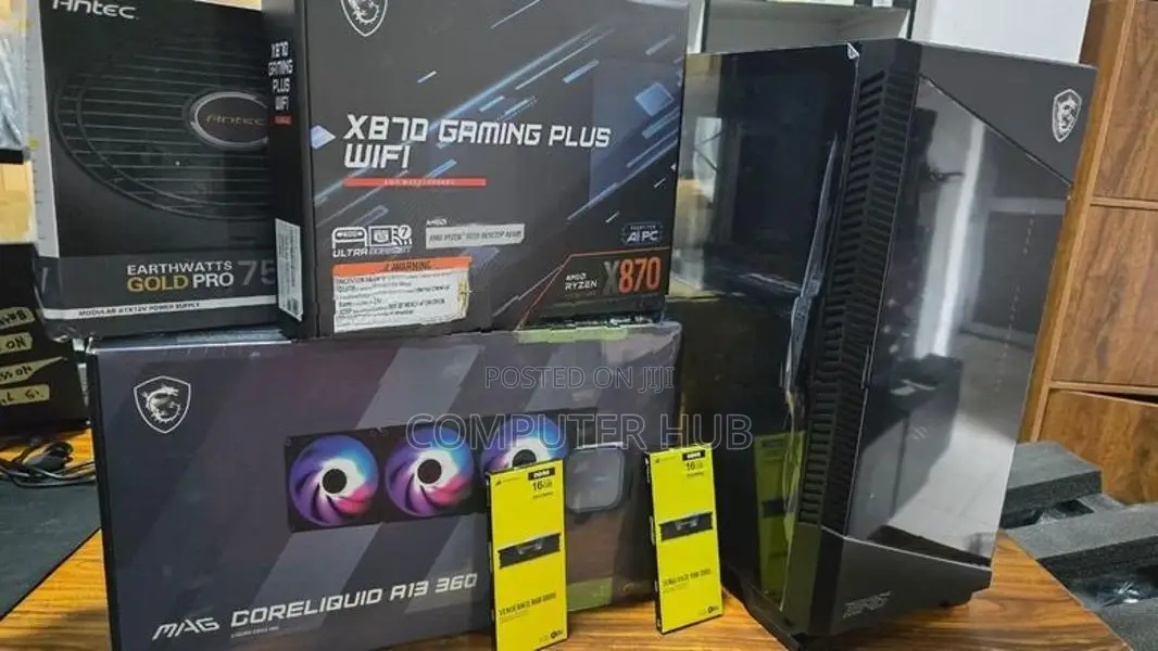 AMD Ryzen 9 7900X3D 32GB RAM 1TB NVME RTX 5070 12GB Gaming PC