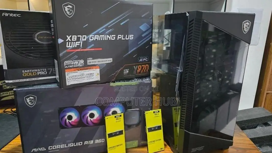 AMD Ryzen 9 7900X3D 32GB RAM 1TB NVME RTX 5070 12GB Gaming PC