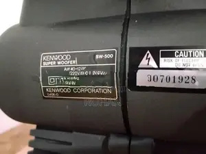 Kenwood power subwoofer