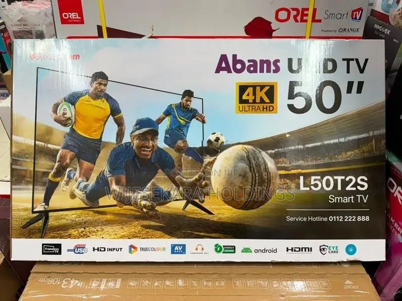 Abans 50 Inch 4K UHD Smart Android TV