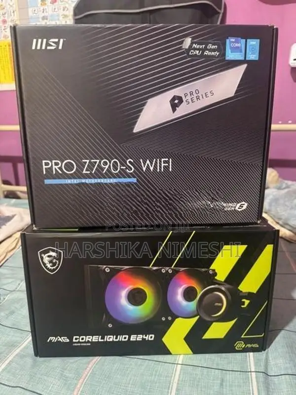 Cooling Fan with Motherboard