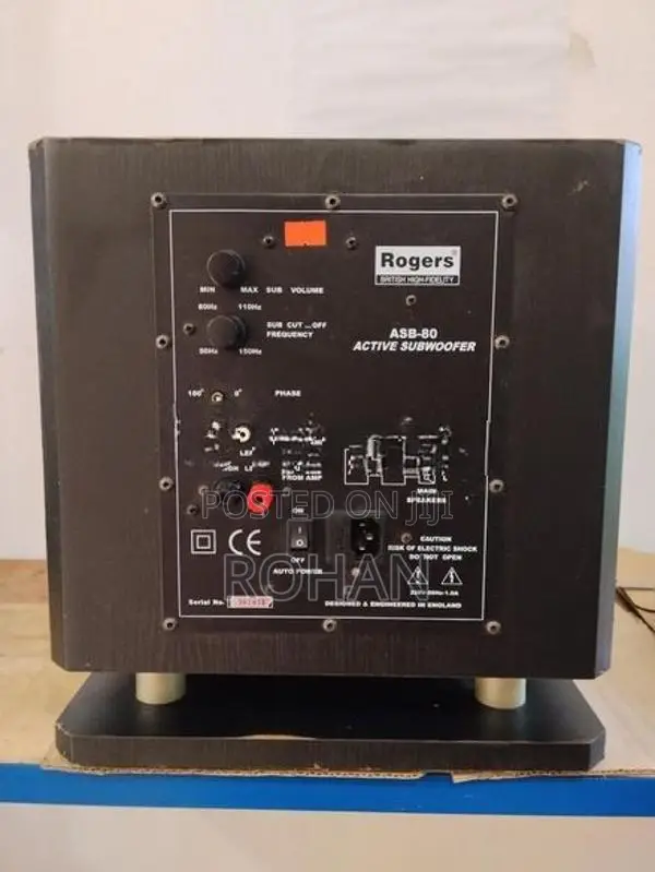 Rojers power subwoofer