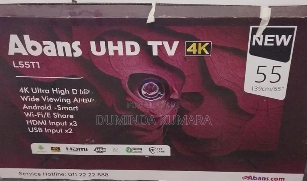 Abuns UHD TV 55 inches 4K