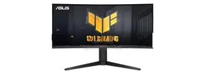 Asus TUF VG34VQL3A 34 Inch 1440P 180HZ 1500R Curved Gaming Monitor