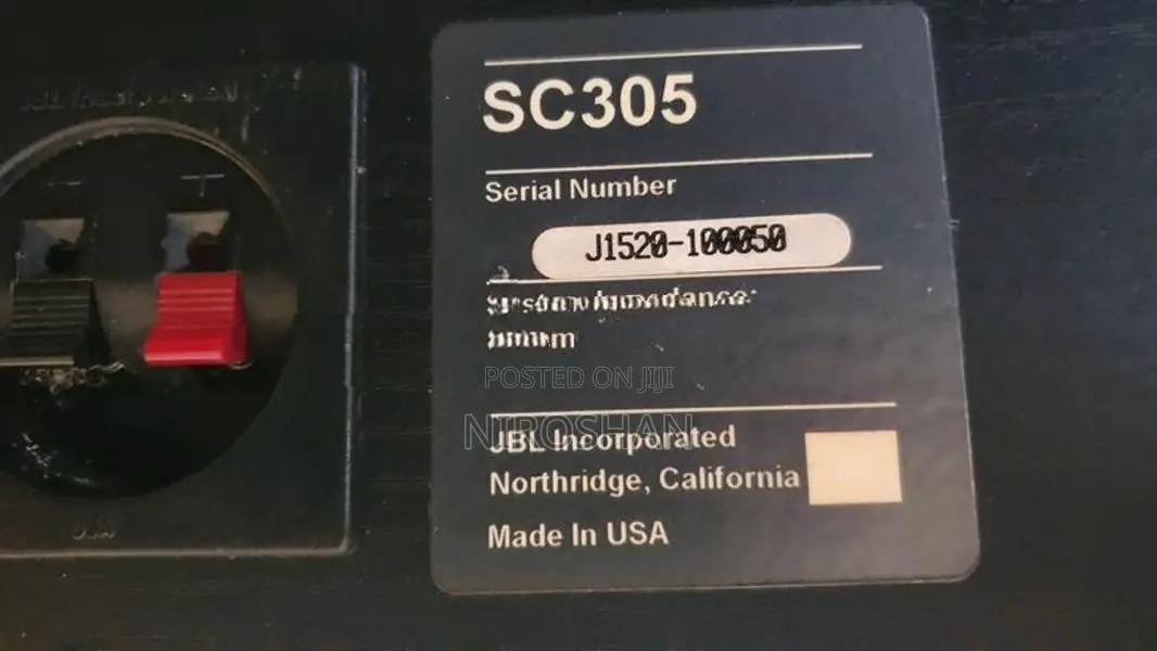 JBL Center Speaker USA