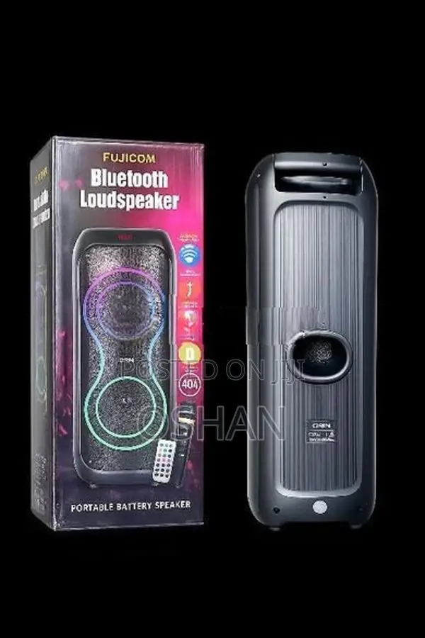 Brand New Orin OR-2131 Portable Party Speaker Dual 8" Bluetooth