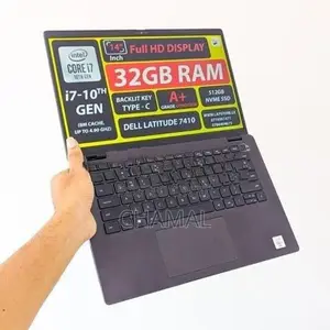 A+ Grade Dell Latitude 7410 Core i7 -10th GEN 32GB RAM 512GB SSD Lapto