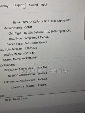 MSI Thin 15 i7 RTX 3050