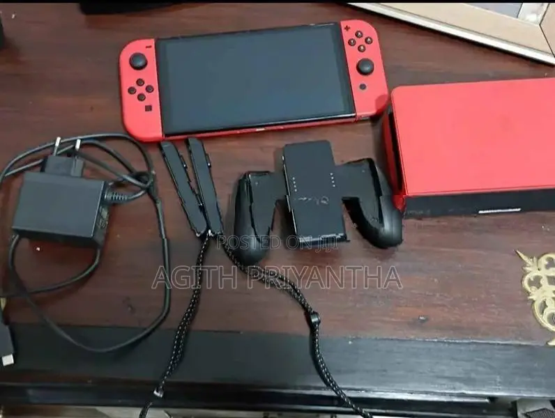 Nintendo switch oled red Mario edition
