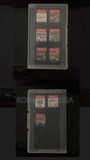 Nintendo Switch with 9 Games